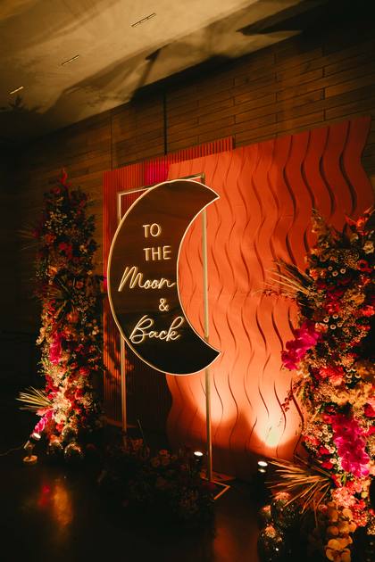 Photo-op and Backdrop — Mehendi decor — Alila Diwa Goa